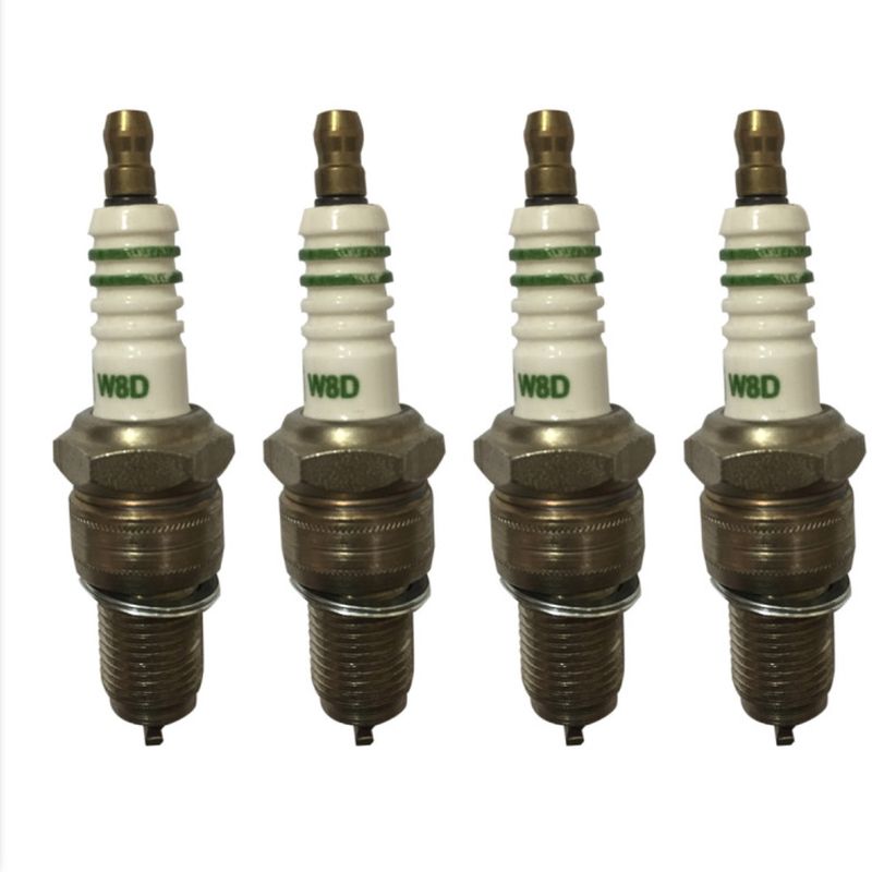 شمع خودرو شمع نور مدل w8d مجموعه 4 عددی